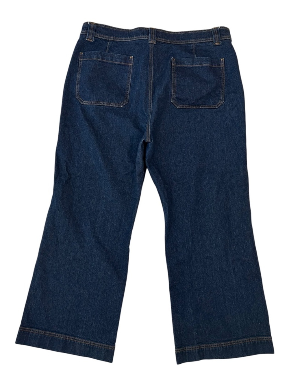 Loft Women's Wide Leg Trouser Jeans Size 33/16 - Picture 2 of 9